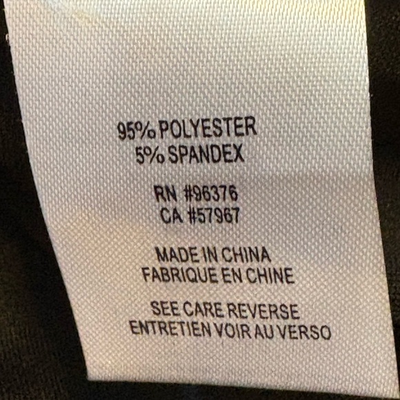 Samuel Dong NWT Black Zipper Sheath Dress 3/4 Sleeves Size M - Picture 7 of 11